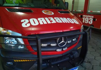 Motociclista fica gravemente ferido após acidente em Blumenau