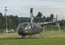 Helicóptero que sofreu queda em Casnasvieiras pertence a empresa de taxi aéreo