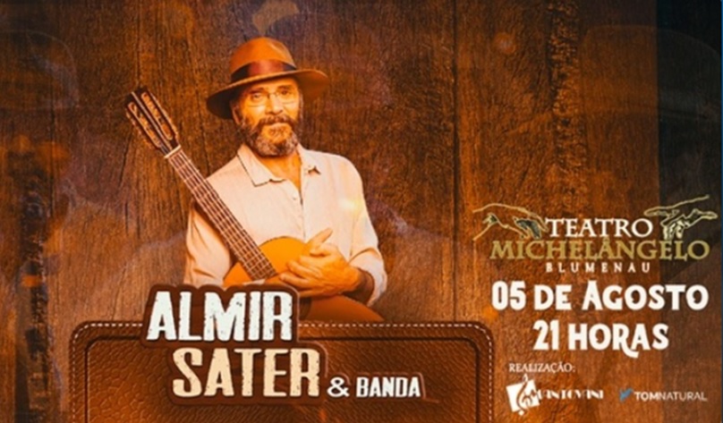 Almir Sater apresenta show repleto de sucessos de sua carreira, em