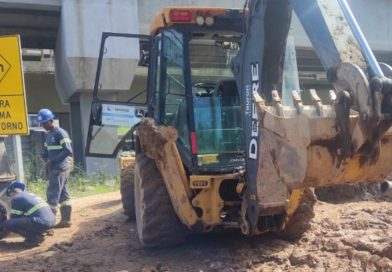 Emasa continua obra de interligação de adutora na próxima terça-feira (12), em Balneário Camboriú