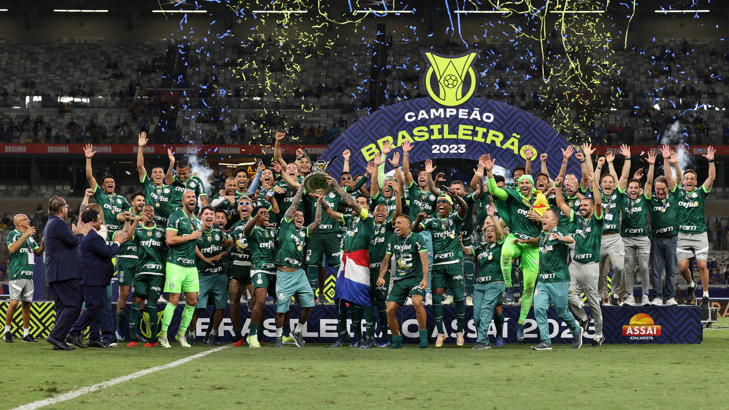 Palmeiras conquista o título do Campeonato Brasileiro 2023