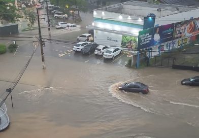 Temporais marcam a última semana de 2025 em Santa Catarina