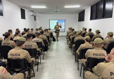 Promotor do MPSC orienta PMs sobre elaboração de termos circunstanciados