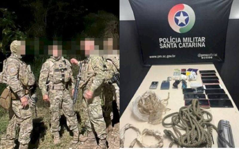 Ação do Bope liberta vítimas de sequestro e termina com presos por extorsão e tráfico