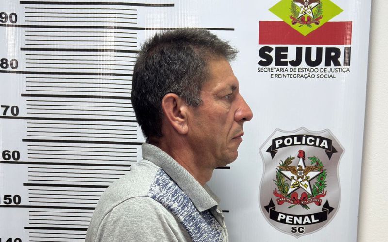 Assaltante da cidade de São João Batista é apreendido em Blumenau após fuga