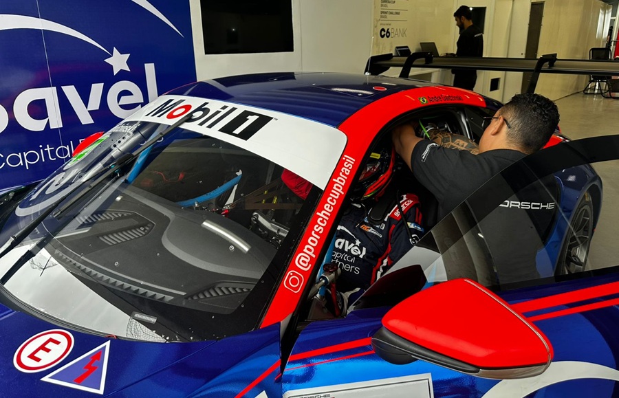 Catarinense estreia na elite da Porsche Cup