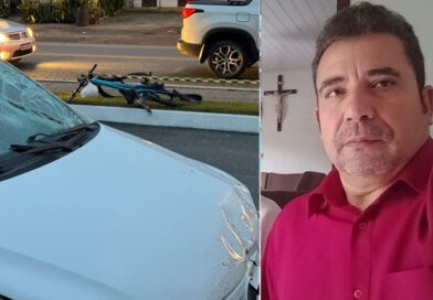 Identificado ciclista que morreu após acidente na SC-108, em Blumenau