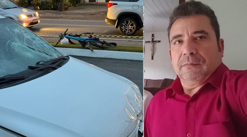 Identificado ciclista que morreu após acidente na SC-108, em Blumenau