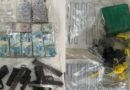 Operação contra tráfico apreende drogas, armas e mais de R$ 50 mil em Blumenau e região