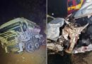 Colisão frontal entre carro e caminhão deixa um morto na BR-282