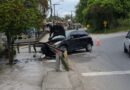 Incêndio atinge automóvel no Salto do Norte e mobiliza bombeiros em Blumenau