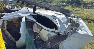 Manhã trágica no trânsito do Vale: acidente em Luiz Alves causa mais um óbito