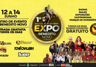 Benedito Novo prepara primeira Expo com rodeio e shows nacionais
