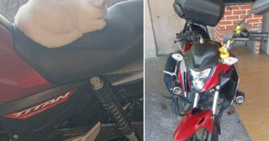 Casal de Blumenau busca motocicleta furtada e alerta para golpe após divulgação nas redes sociais