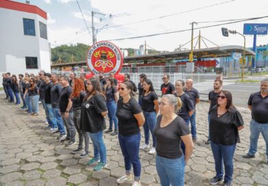 Prefeitura de Blumenau realiza treinamentos de evacuação com foco na segurança dos servidores