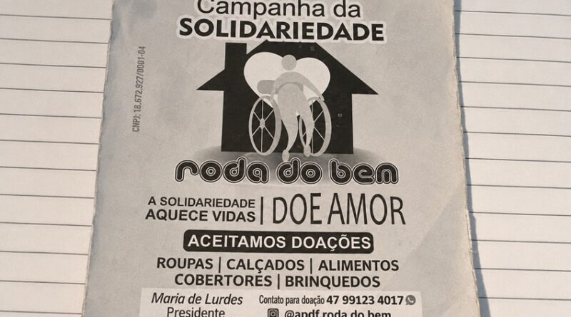 Polícia Militar divulga alerta sobre golpe usando nome da APDF Roda do Bem em Blumenau
