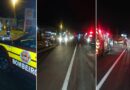 Pedestre fica gravemente ferido após ser atropelado por motocicleta na SC-108, em Blumenau