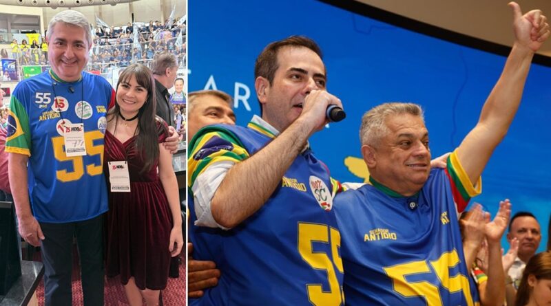 João Rodrigues é oficializado candidato ao Governo de SC; MDB confirma a blumenauense Josi Menestrina na disputa pela Alesc