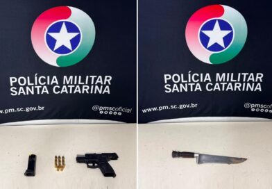 PM prende em flagrante autores de homicídio e tentativa de homicídio em Blumenau