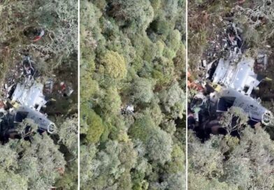 Helicóptero desaparecido é encontrado com cinco pessoas mortas na Serra catarinense