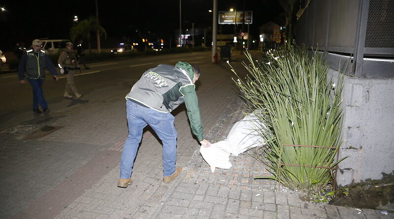 Ação de abordagem social em Blumenau resulta no atendimento a 14 pessoas