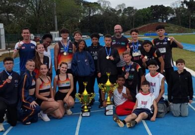 AABLU conquista título geral masculino no Campeonato Catarinense Sub-16 de Atletismo