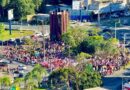 Manifestação pró-Lula volta a reunir apoiadores no Centro de Blumenau