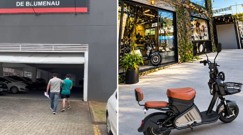 Dono de loja de scooters elétricas é preso por suspeita de golpes em Blumenau