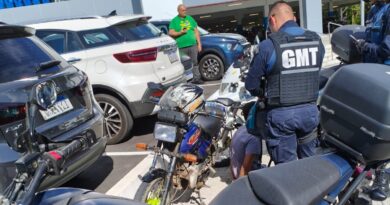 Guarda Municipal recupera motocicleta furtada durante a Oktoberfest em Blumenau